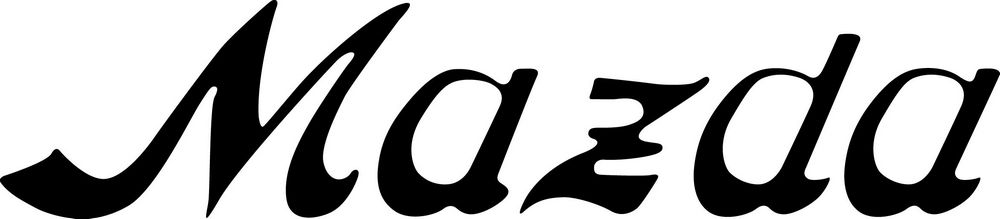 Logo scritta Mazda introdotta nel 1934
