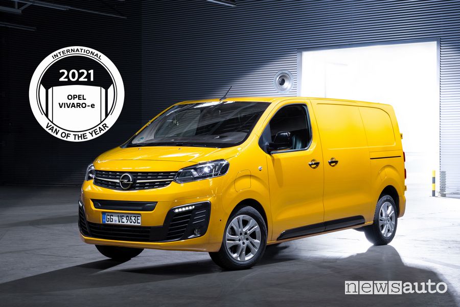 Opel Vivaro-e International Van Of The Year 2021