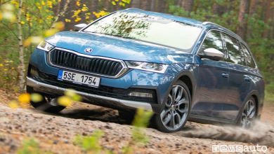 Skoda Octavia Scout sullo sterrato