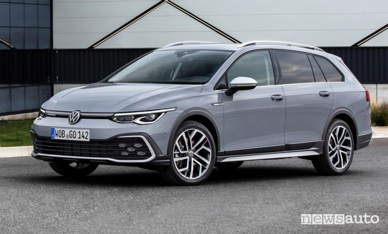 Nuova Volkswagen Golf Alltrack