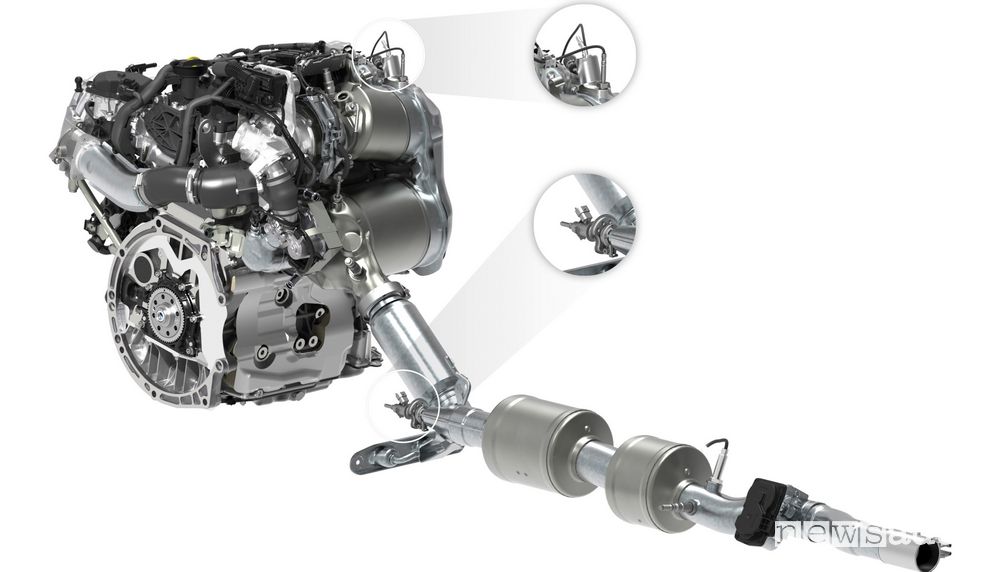 Tecnologia twin dosing Volkswagen, con due catalizzatori SCR che lavorano in serie