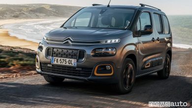 Vista anteriore Citroën Berlingo Rip Curl