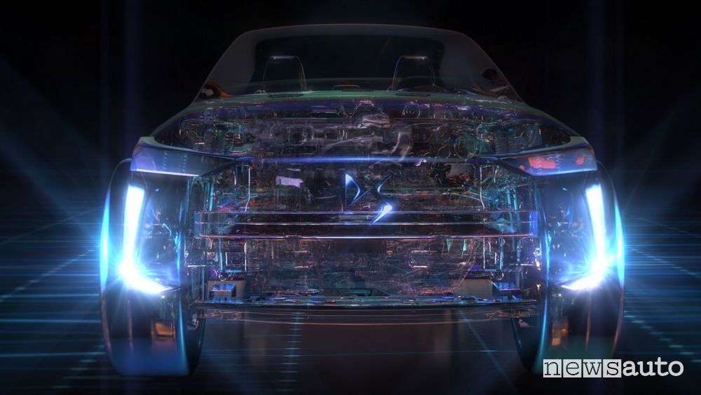 Nuova firma luminosa DS sulla rinnovata DS 4
