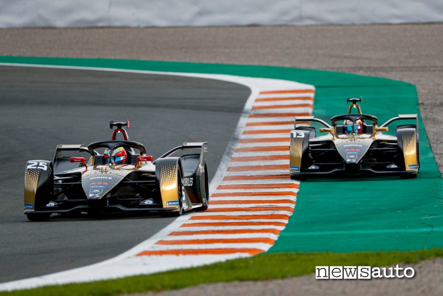 ds techeetah test formula e vergne da costa