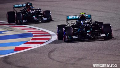 Qualifiche F1 Gp Sakhir 2020, la griglia di partenza