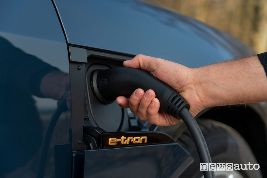 Cavo di ricarica di tipo 2 domestica Audi e-tron Sportback 55 quattro