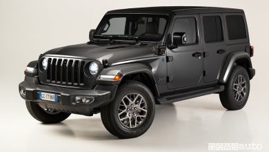 Jeep Wrangler 4xe First Edition ibrida plug-in