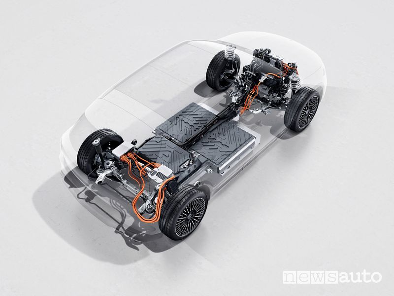 Motore, batteria Mercedes-Benz EQA