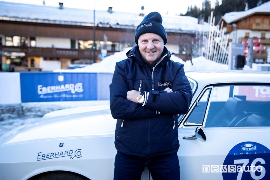 Miki Biasion alla Winter Marathon 2021