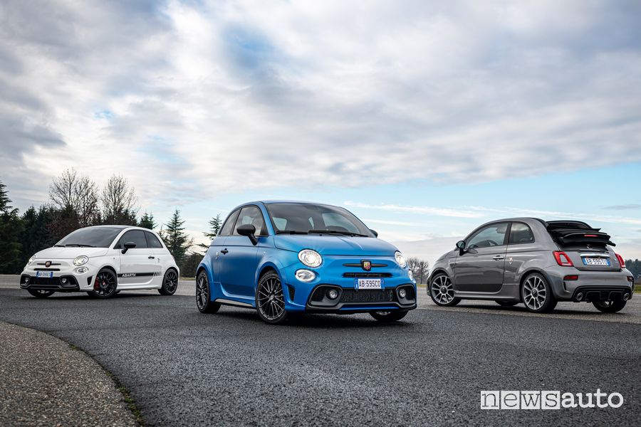 Nuove Abarth 595 Competizione, 595 Esseesse e 595 Turismo