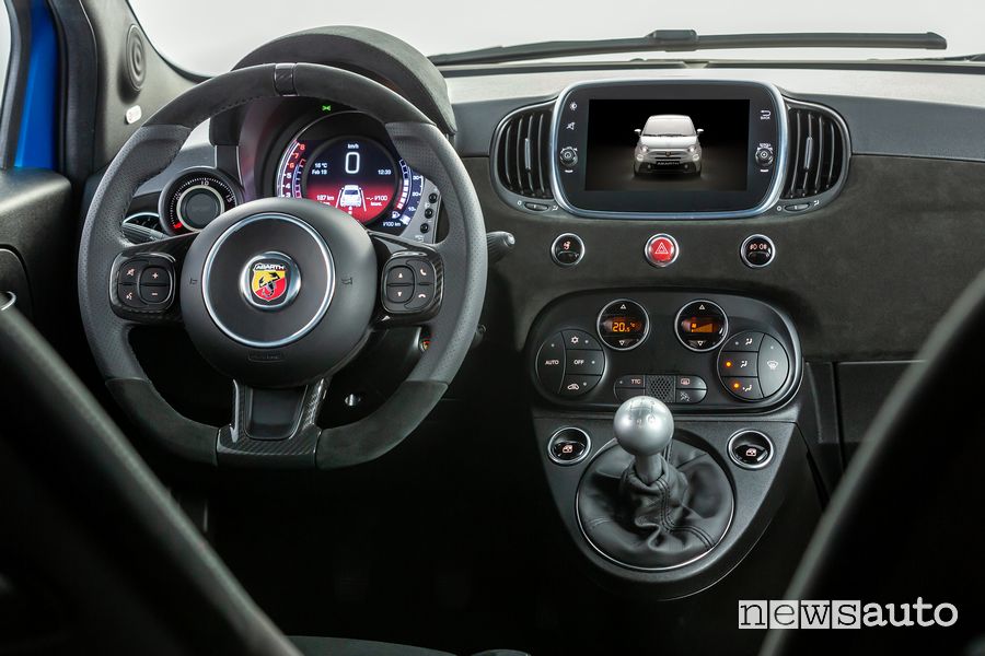 Plancia strumenti abitacolo Abarth 595 Competizione