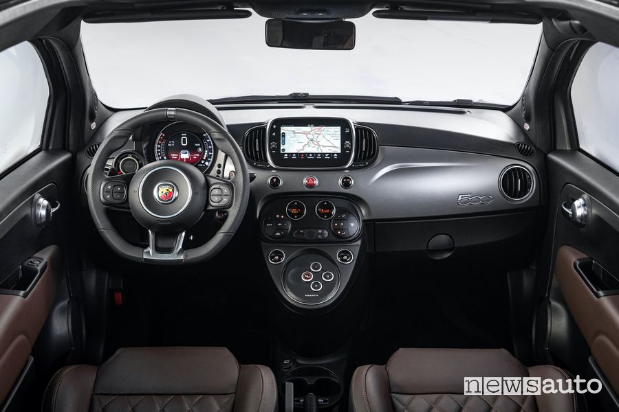 Plancia strumenti abitacolo Abarth 595 Turismo