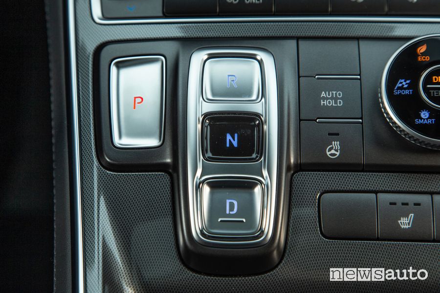 Comandi cambio automatico nuova Hyundai Santa Fe