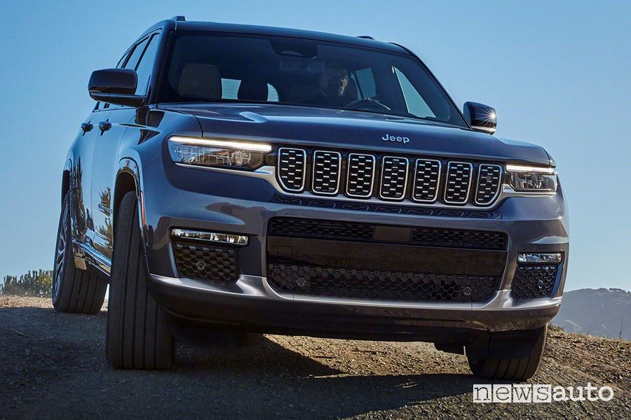Griglia anteriore nuova Jeep Grand Cherokee L Summit