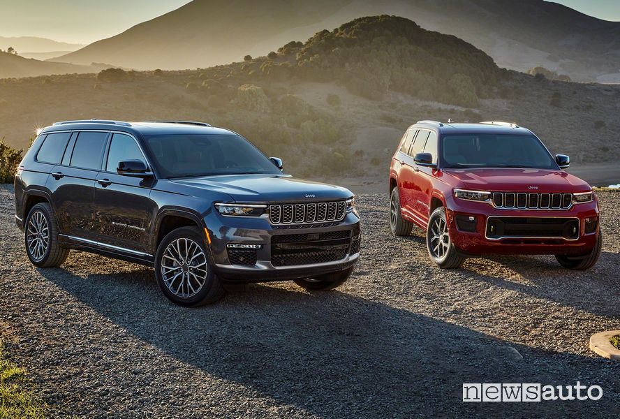 Nuova Jeep Grand Cherokee L Summit e Overland