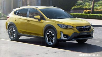Vista di profilo Subaru XV 2021