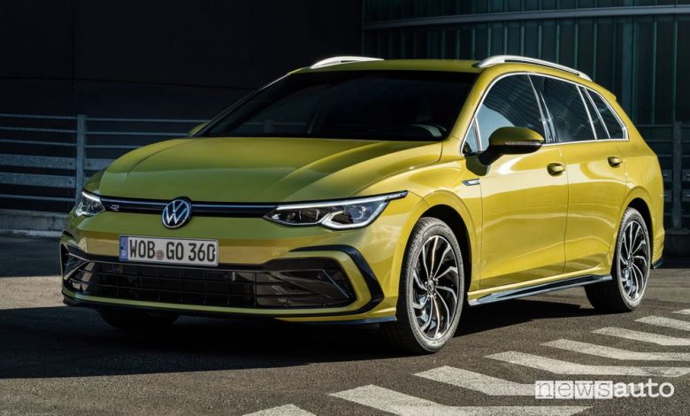 Nuova Volkswagen Golf Variant R-Line