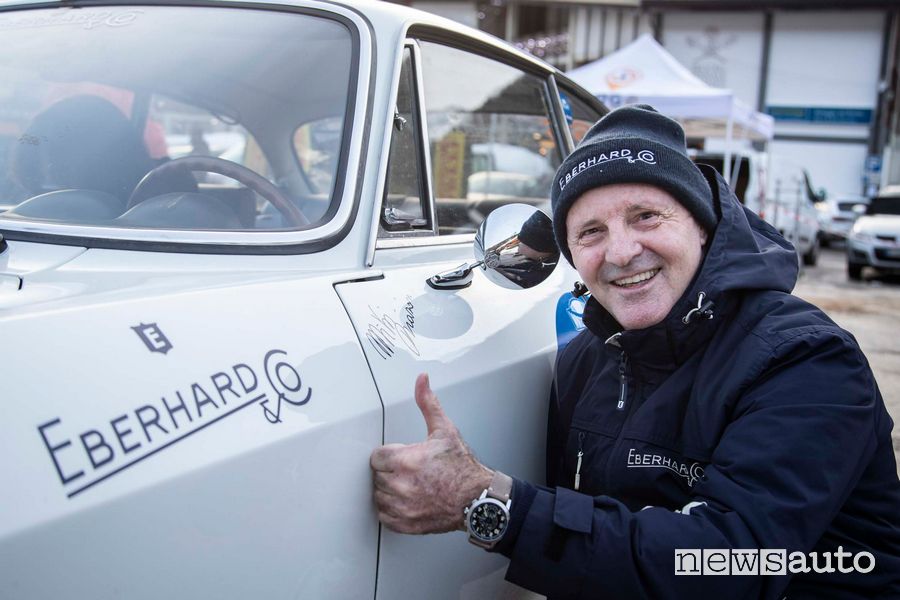 Miki Biasion alla Winter Marathon 2021 33^ edizione