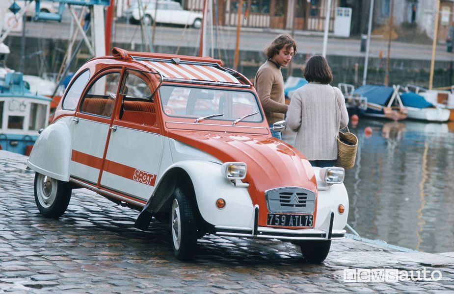 La Citroën 2CV Spot fu prodotta in 1.800 esemplari