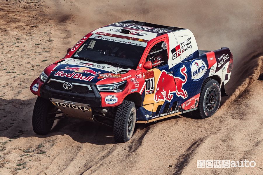 Nasser Al-Attiyah su Toyota alla Dakar 2021