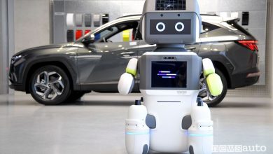 Robot per l'accoglienza nella concessionarie Hyundai
