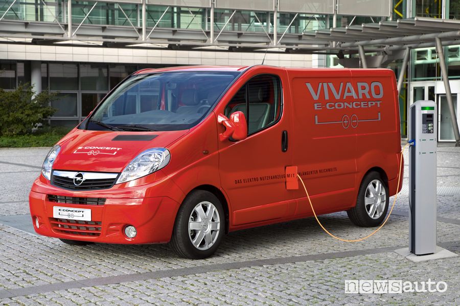 Opel Vivaro-e Concept del 2014