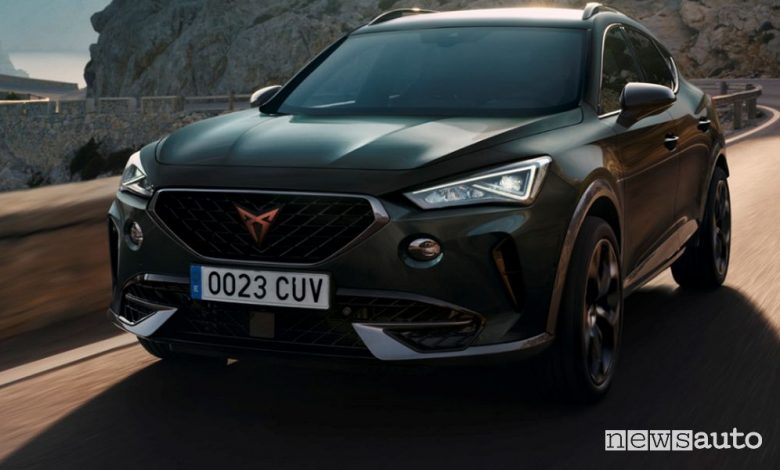 Cupra Formentor VZ e-Hybrid plug-in, caratteristiche e prezzi