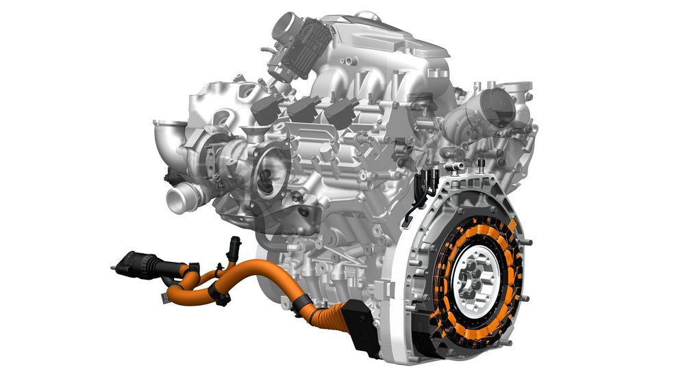 Motore benzina Twin-turbo V6 Honda NSX