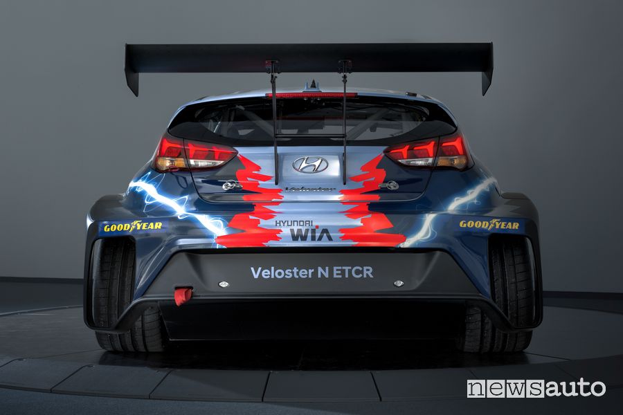 Alettone posteriore Hyundai Veloster N ETCR