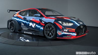 Vista di profilo Hyundai Veloster N ETCR