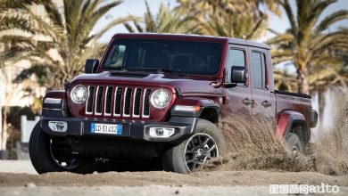 Jeep Gladiator, gamma, allestimenti e prezzo