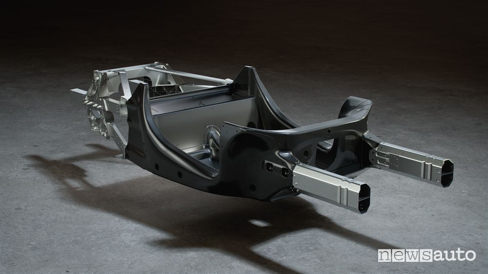 Scocca alluminio e carbonio McLaren Artura