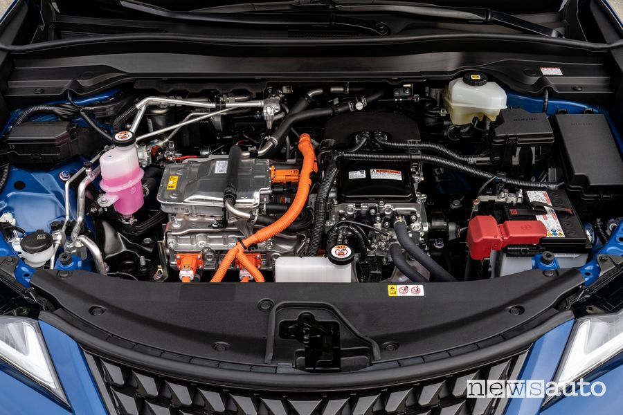 Vano motore elettrico Lexus UX 300e elettrica