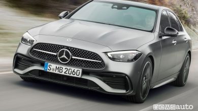 Nuova Mercedes-Benz Classe C su strada