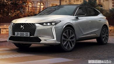 Vista di profilo nuovo DS 4 E-Tense