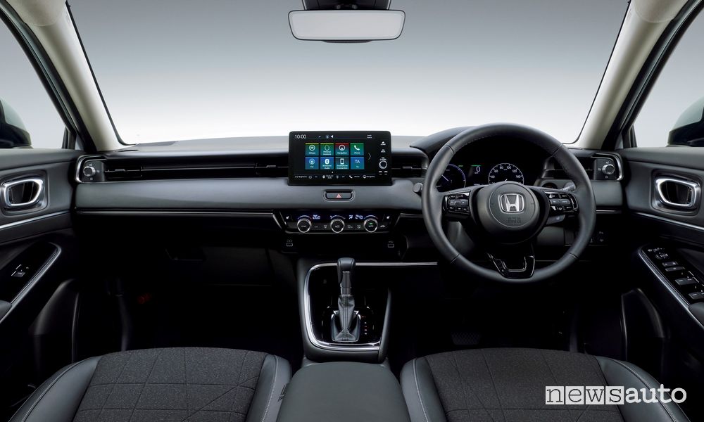 Plancia strumenti abitacolo nuovo Honda HR-V e:HEV 2021