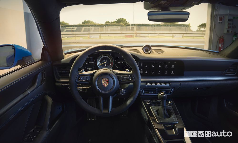 Plancia strumenti abitacolo nuova Porsche 911 GT3