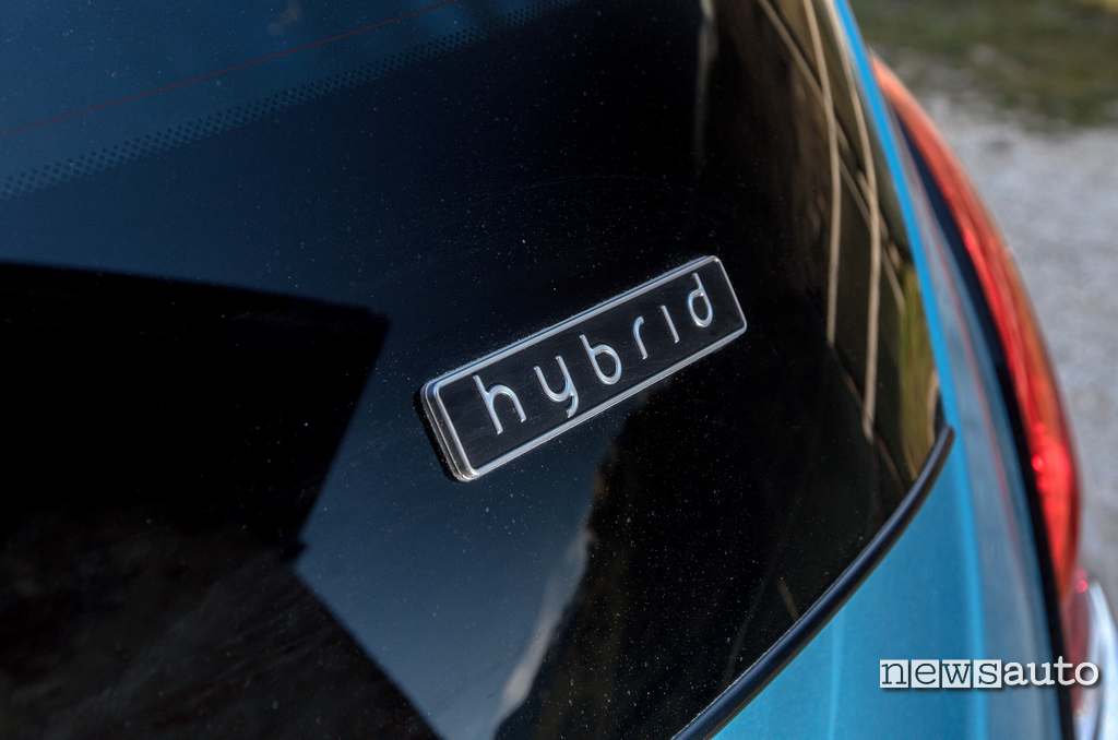 logo hybrid Lancia Ypsilon Hybrid