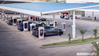 Tariffe Tesla Supercharger, costi in DC