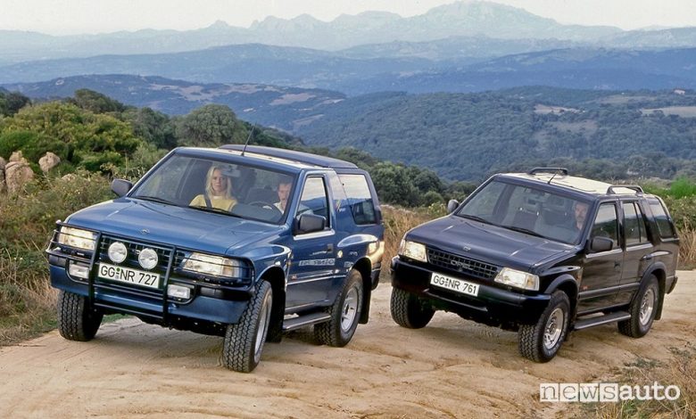 Opel Frontera e Frontera Sport