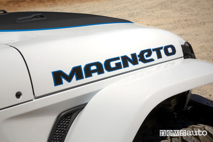 Cofano anteriore Jeep Magneto BEV concept elettrico