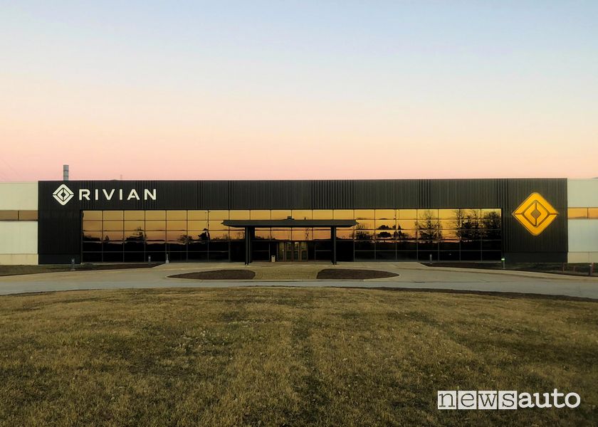 Fabbrica Rivian a Normal, negli Stati Uniti
