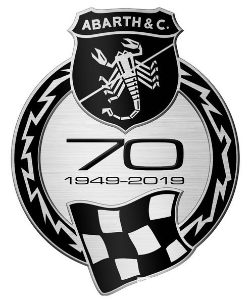 Logo Abarth 70° Anniversario