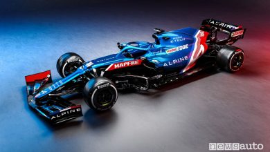 Nuova monoposto Alpine A521 F1 2021