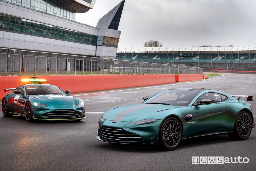 Aston Martin Vantage F1 Edition e la Vantage safety car F1