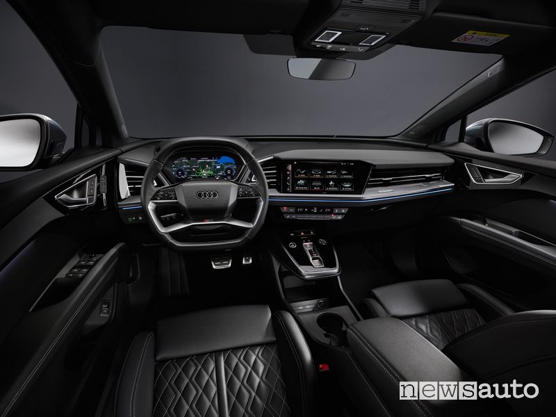 Plancia strumenti abitacolo Audi Q4 e-tron