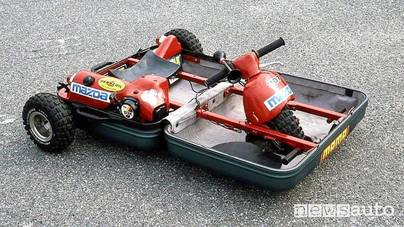 Il primo prototipo di auto-valigia del 1991 firmato Mazda.