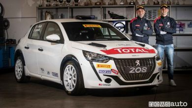 Andrea e Giuseppe Nucita equipaggio ufficiale Peugeot nel CIR 2021