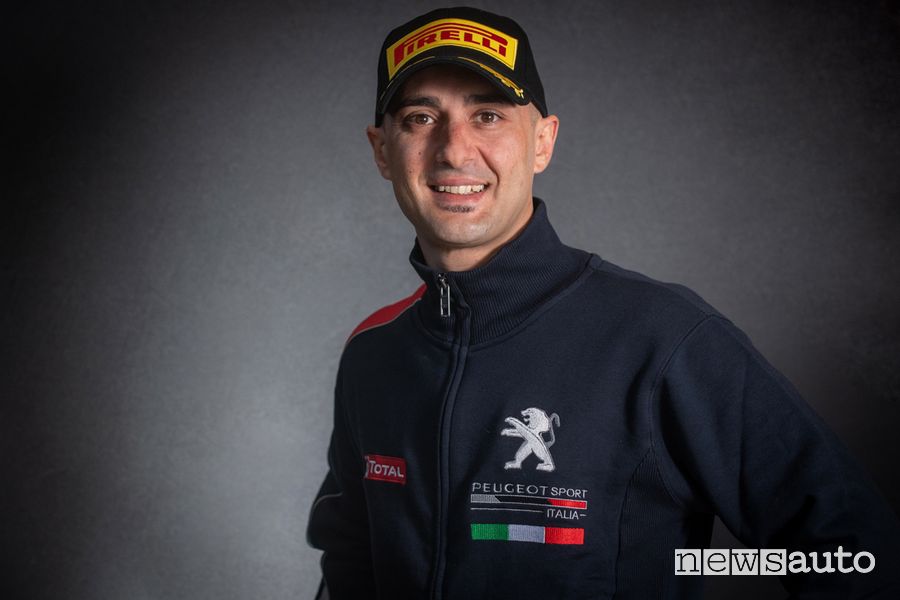 Andrea Nucita pilota ufficiale Peugeot nel CIR 2021
