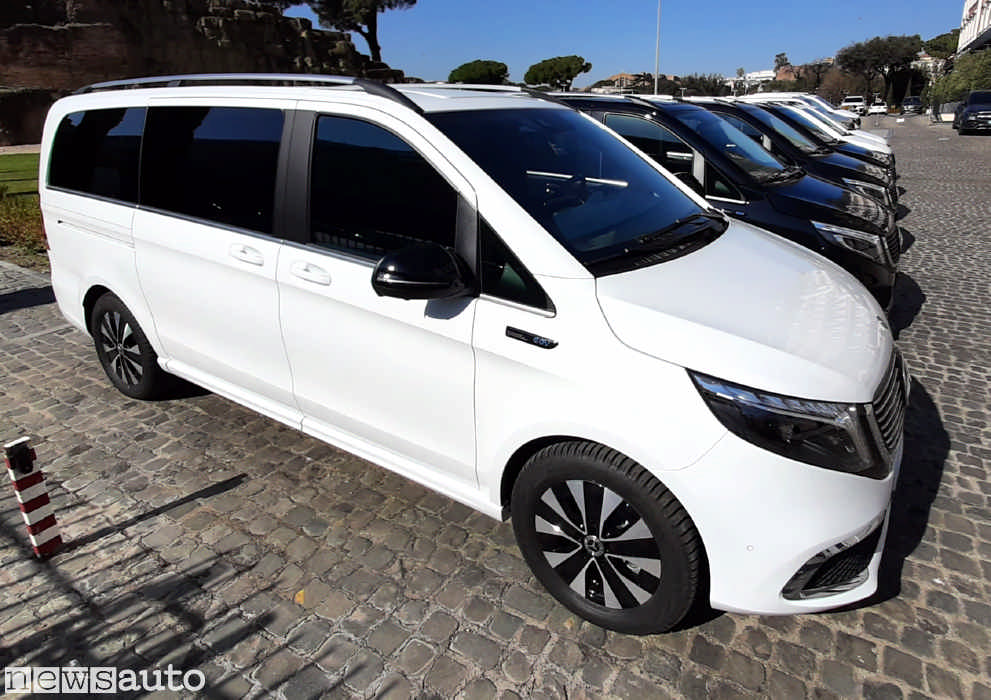 Mercedes EQV elettrico Long ed Extralong